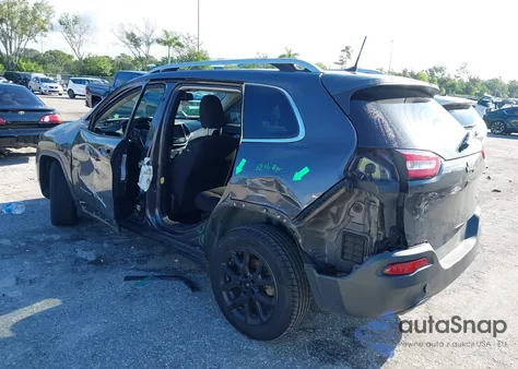 2017 Jeep Cherokee Latitude Fwd из США, поврежденный, VIN 1C4PJLCB4HW661534